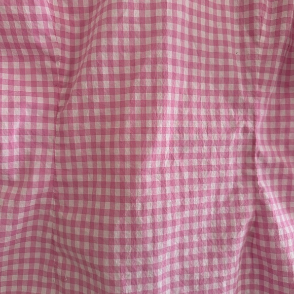 Ralph Lauren Pink Gingham Cotton Button Down - Picture 8 of 9